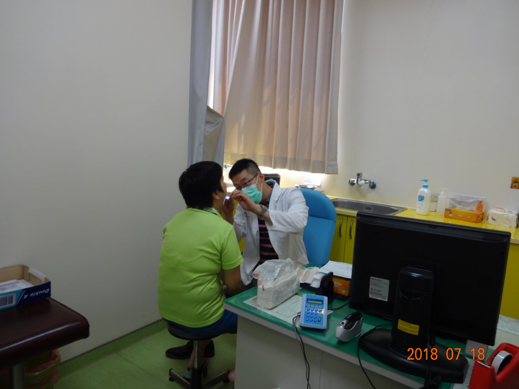 收容人口腔癌篩檢情形