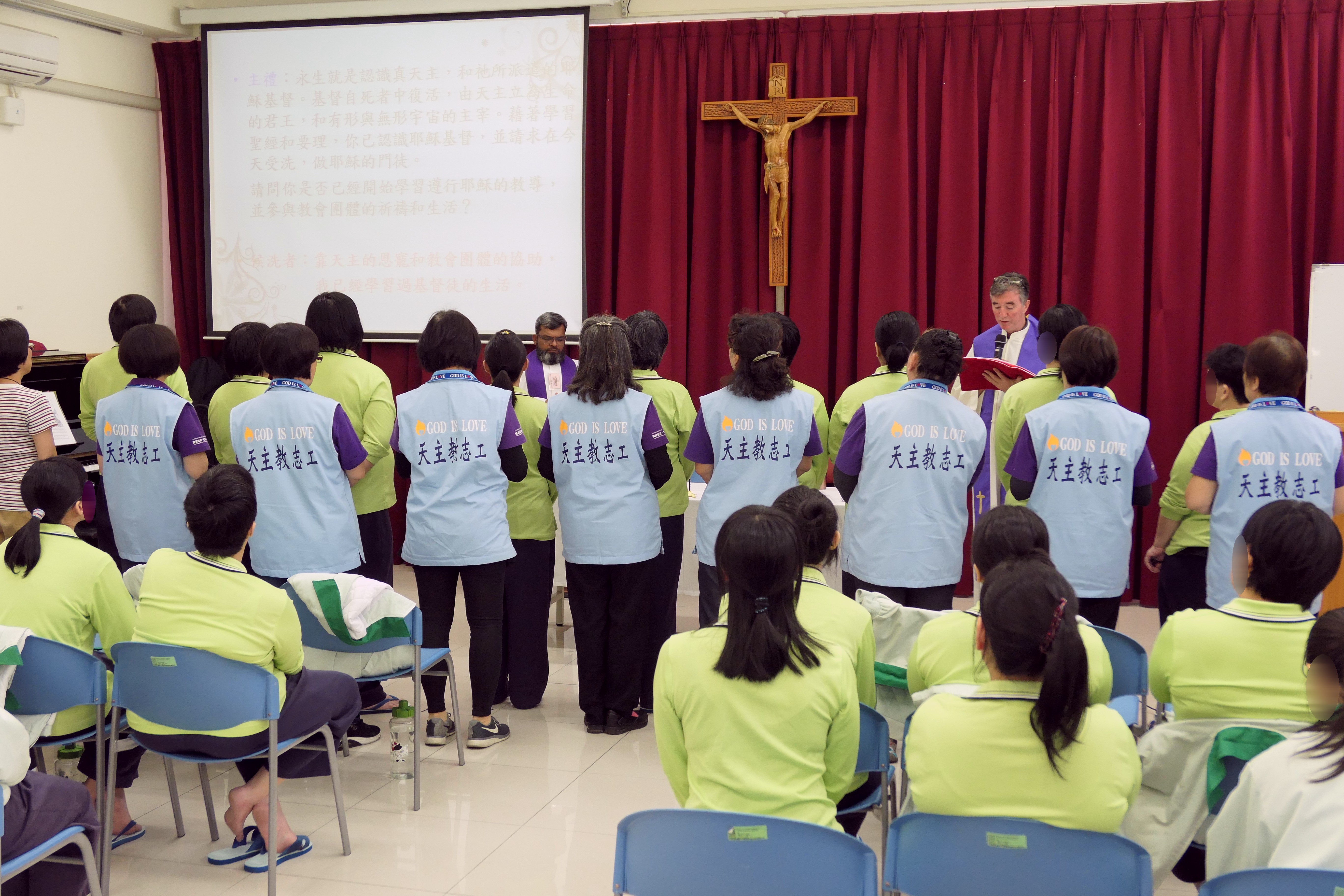 業務現況-教化業務-教誨教育(彌撒)